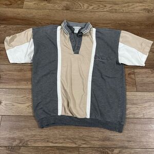 Vintage Wentworth Polo Pocket Striped Shirt